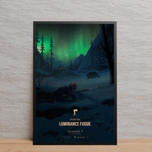 Póster de The Long Dark / Arte de pared / Impresión en papel Kraft / Póster retro / Decoración de pared / Decoración del hogar / Póster de regalo / Póster de juego