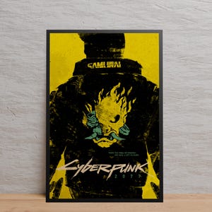 Cyberpunk: Edgerunners  Poster | Wall Art | Kraft Paper Print | Retro Poster | Wall Decor | Home Decor | Gift Poster | TV Series Poster