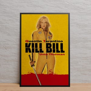 Kill Bill Poster | Wall Art | Kraft Paper Print | Retro Poster | Wall Decor | Home Decor | Gift Poster | Movie Poster