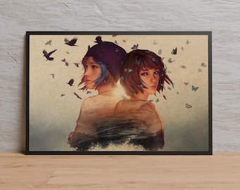 Life is Strange Poster | Wall Art | Kraft Paper Print | Retro Poster | Wall Decor | Home Decor | Gift Poster | Game Poster