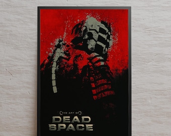 Dead Space Poster | Wall Art | Kraft Paper Print | Retro Poster | Wall Decor | Home Decor | Gift Poster | Game Poster