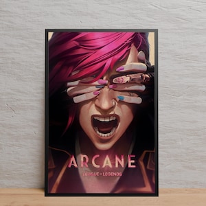 Arcane Poster | Wall Art | Kraft Paper Print | Retro Poster | Wall Decor | Home Decor | Gift Poster | TV Series Poster
