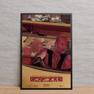 The Fifth Element Poster | Wall Art | Kraft Paper Print | Retro Poster | Wall Decor | Home Decor | Gift Poster | Game Poster