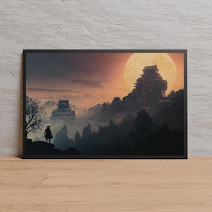 Sekiro: Shadows Die Twice Poster | Wall Art | Kraft Paper Print | Retro Poster | Wall Decor | Home Decor | Gift Poster | Game Poster