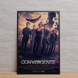 Poster Divergent / Arte murale / Stampa su carta Kraft / Poster retrò / Decorazione murale / Arredamento per la casa / Poster regalo / Poster del film