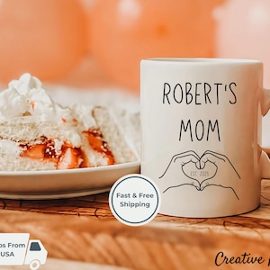 Custom Mama Mug, First Time Mom Gift, Personalized Coffee Mug, New Mom Gift Ideas, Custom Name Mug, Large Coffee Mug, Gift for Mom Est. 2025