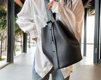 Retro Leather Shoulder Bag: Korean Fashion Underarm Purse
