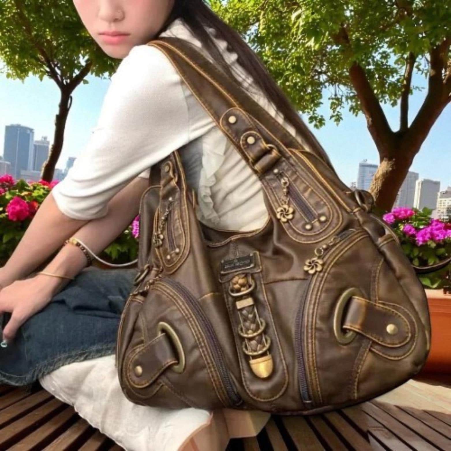 Y2k Shoulder Bag Designer - Etsy Canada