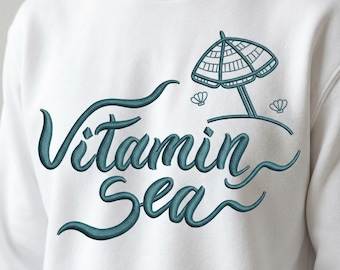 Vitamin Sea Coastal Machine Embroidery Design Elements, Chinoiserie Schelpen, (digitaal bestand, 3 maten)