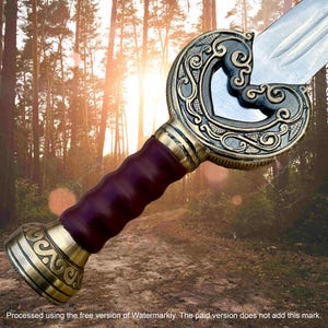 Herugrim Sword of King Theoden Replica, Medieval Fantasy Sword, Collectible Sword with Scabbard, Gift for Him, Gift for Men