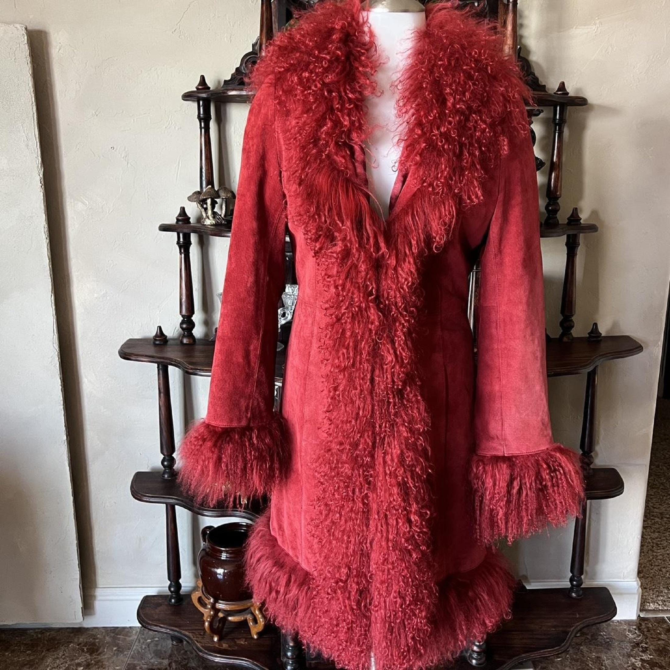 Suede Afghan Coat UK