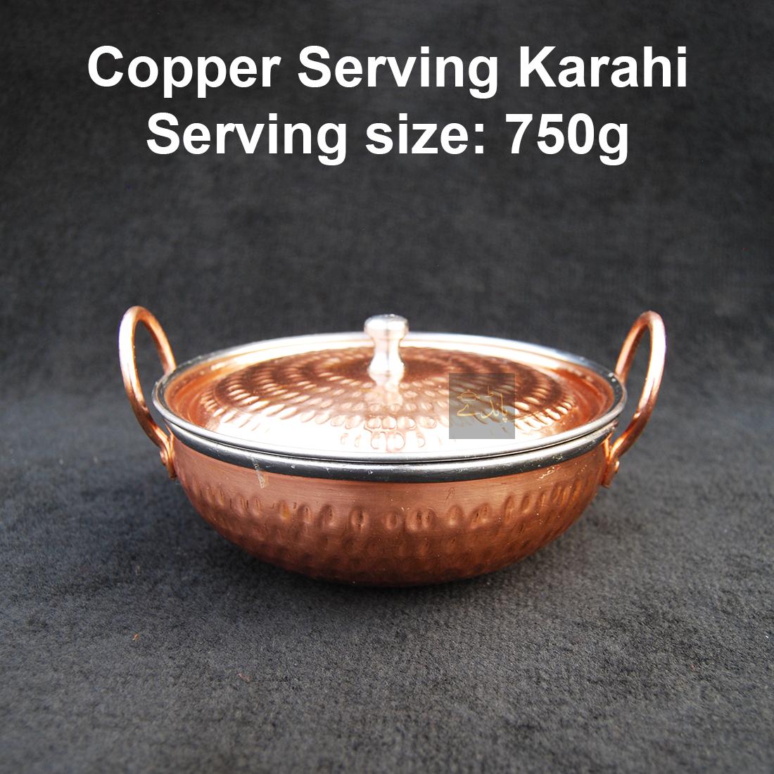 Serving Bowl Karahi Indian Food Serveware Set Of 2 - View #3