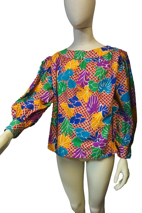 YSL Vintage Saint Laurent rive gauche Tropical Pat