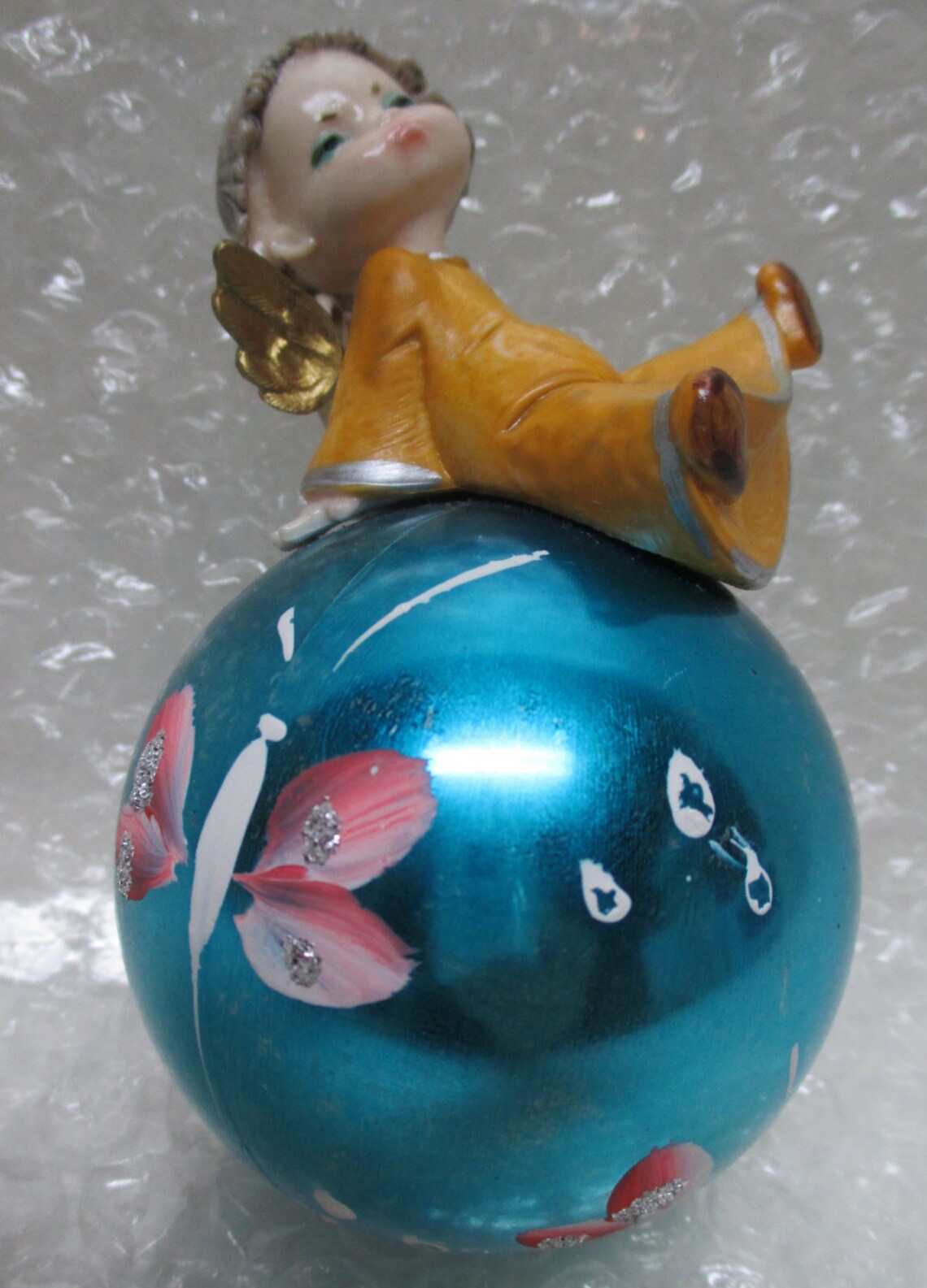 Vintage FONTANINI Angel Ornament Depose Italy Spidermark Rare Etsy