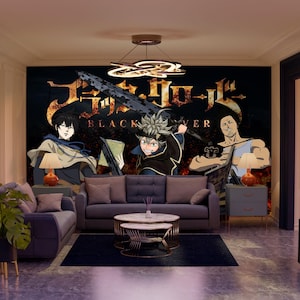 Asta, Yuno & Yami Sukehiro Anime Wallpaper | Magic and Sword Art | Anime Wall Decor | Black Clover Poster | HD Digital Download