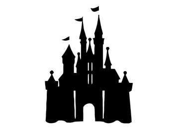 Disney Castle Vinyl Wall Decal Sticker