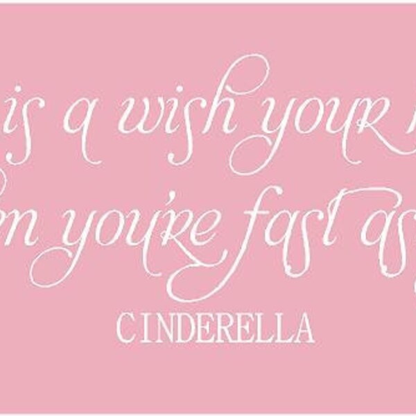 Wish Wall Decal Etsy