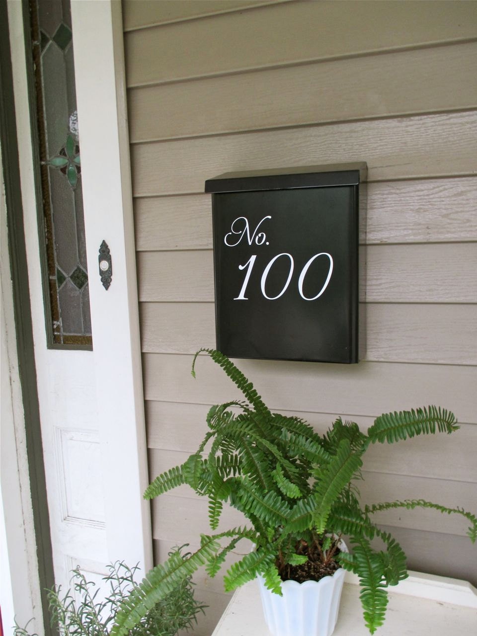 House Number Vinyl Wall Lettering Words Quotes Decals Art Etsy