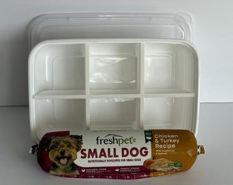 Freshpet Dog Food Cutter: 6-Portion Meal Prep with Storage