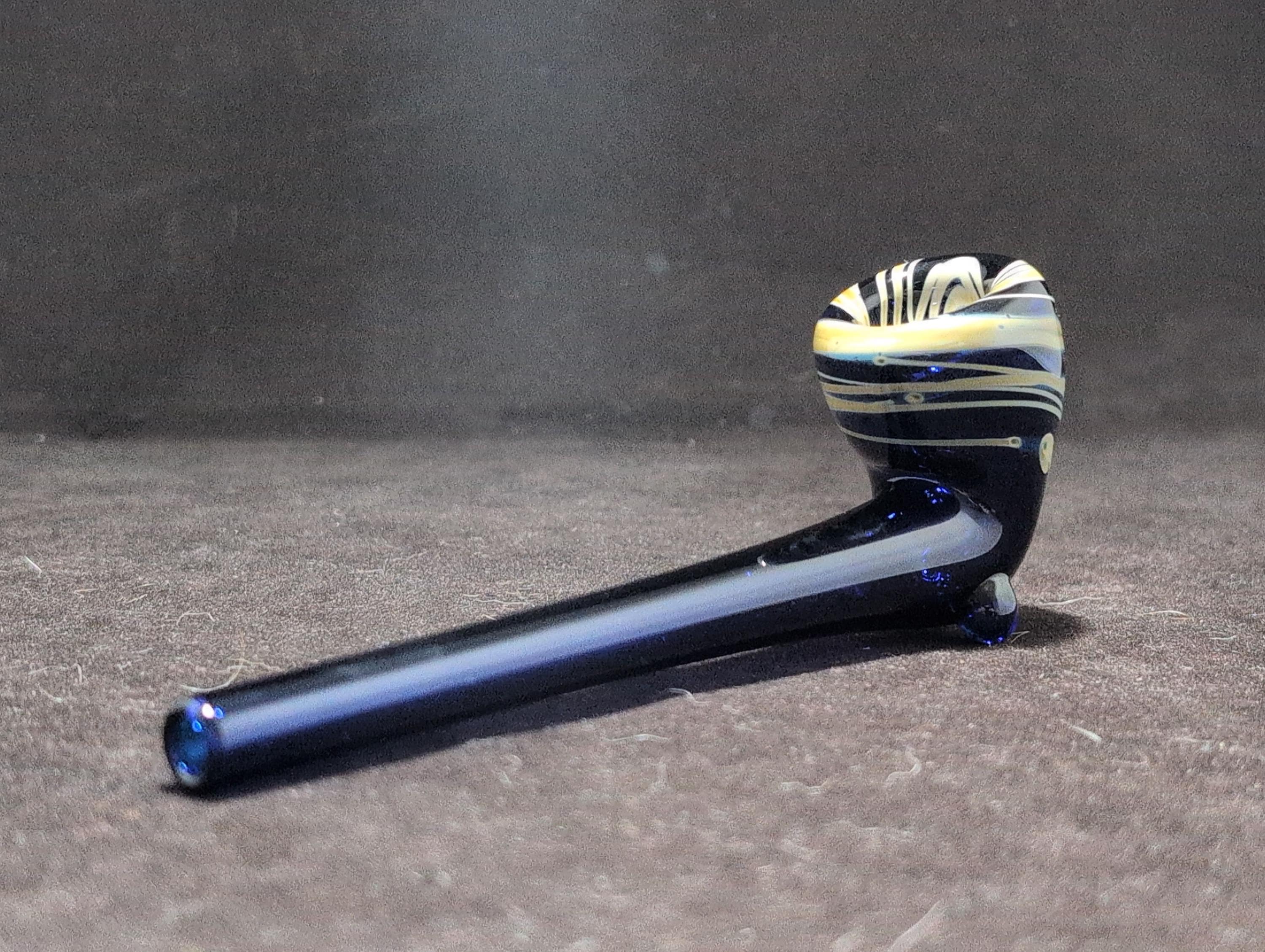 Silver Sherlock" Fumed Sherlock Bubbler Pipe (Various Colors) – LA Pipes - Foto 12