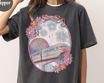 Please Stand Clear Of The Doors Comfort Colors Shirt,Disney Epcot Shirt, Magic Monorail Shirt, WDW Family Trip T2026 Shirt