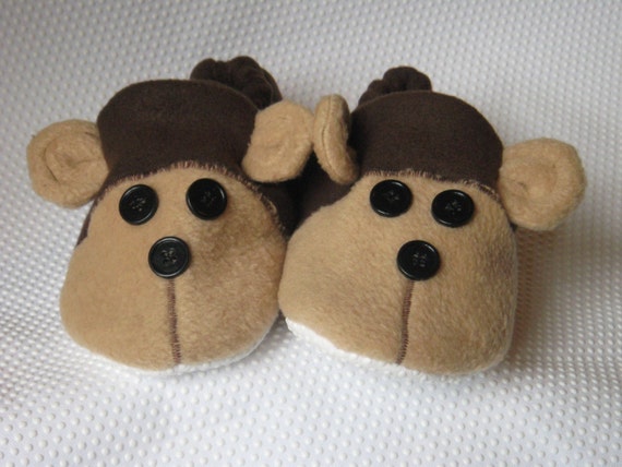 monkey slippers for adults