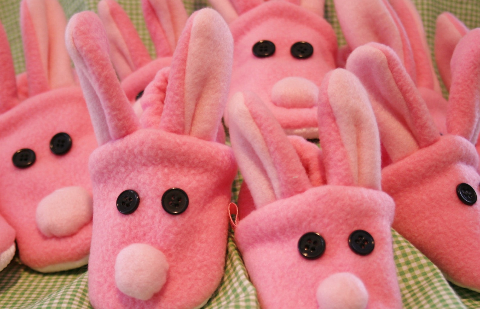 mens pink bunny slippers