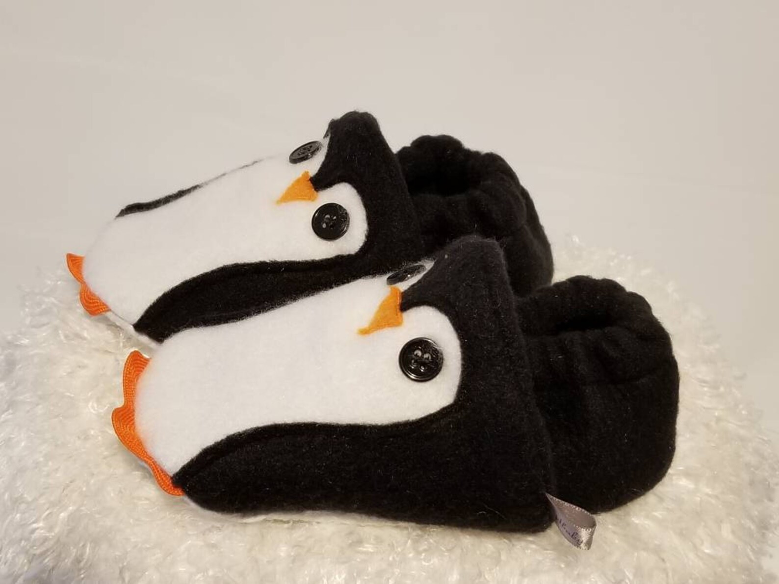 Penguin Slippers Etsy