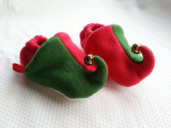 Christmas elf slippers | Etsy