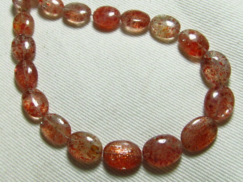 High Quality So Gorgeous Smooth Polished Heart Shape Briolettes Amazing Strong Full Flash Fire size 7-10 mm 25 pcs SUNSTONE AAAAA