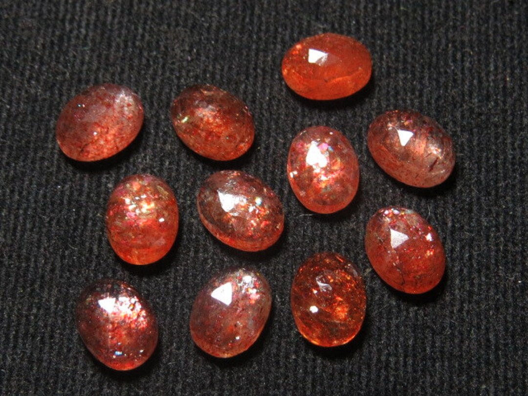 Par De Piedras Lunares De Birmania, Talla Cabujón 4,71 Quilates