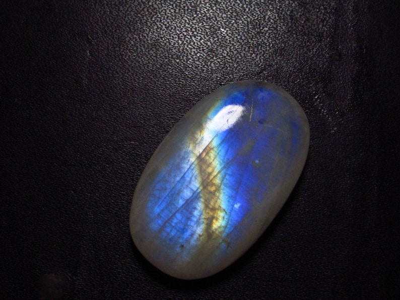 21x35 mm Huge Size Rainbow Moonstone High Quality Gorgeous Rainbow Blue Fire Strong Flash Oval shape Cabochon