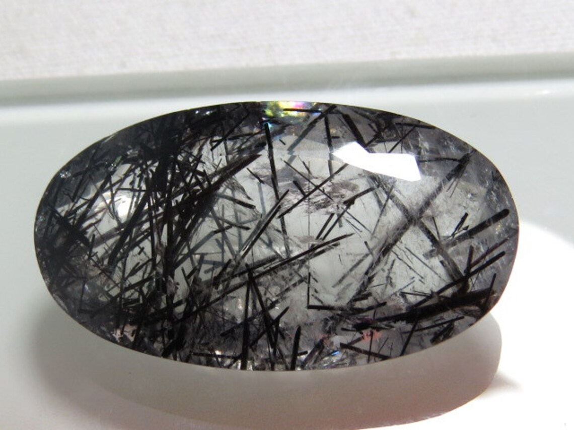BLACK RUTILATED Quartz Excellent High Quality Rare Fine Etsy