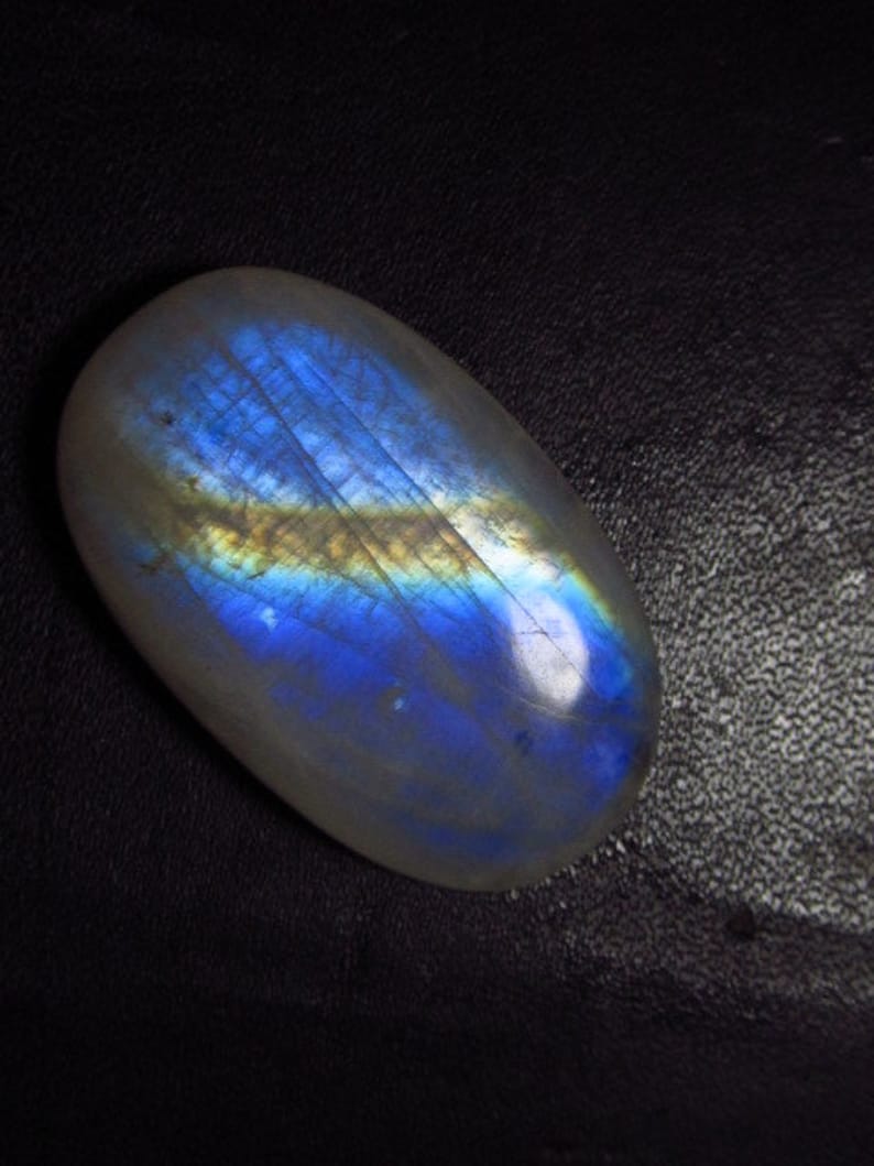 21x35 mm Huge Size Rainbow Moonstone High Quality Gorgeous Rainbow Blue Fire Strong Flash Oval shape Cabochon