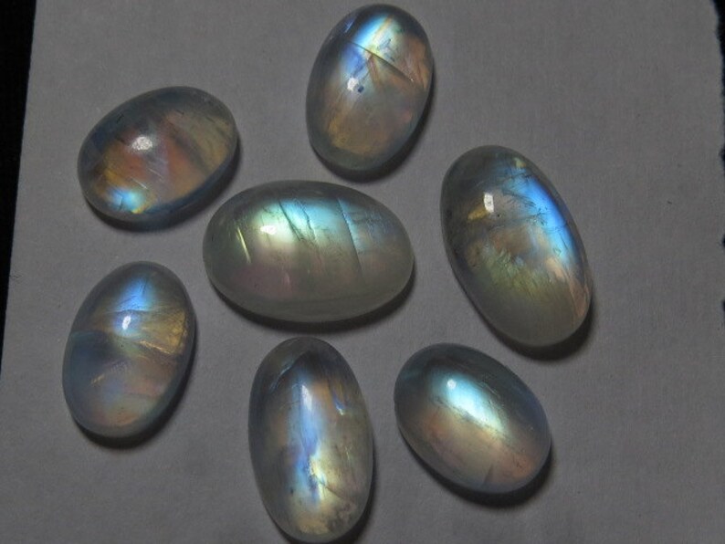Lot of Stunning 10 Pieces AAA Quality Blue Chalcedony Oval Cabochon 12X16 mm Loose Gemstone Calibrated