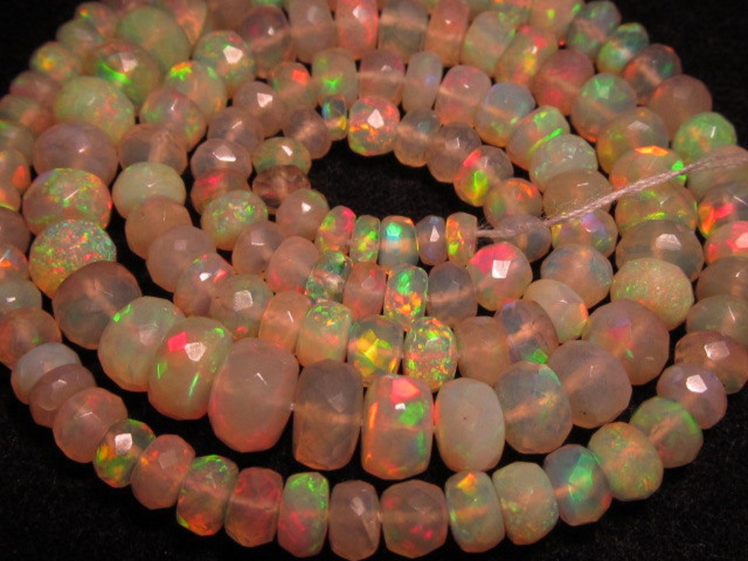 Brand New 15 Inches Trully Rare Awesome Beautifull ETHIOPIAN Opal Micro ...
