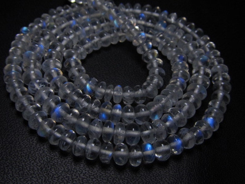 Gorgeous Rainbow Moonstone Smooth Polished Roundell Beads Nice Clear Full Flashy Fire size AAAAA 17 inches 4-.4.75 mm approx Awesome