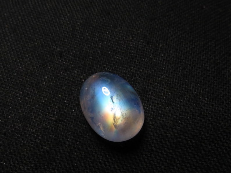 High Quality So Gorgeous amazing Cabochon amazing Strong Flash Fire Huge size 12x16 mm Height 8 mm Rainbow Moonstone AAAA