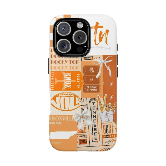 Tough Cases Phone Case, Stylish Protection for Tennessee Fans, Unique Gift for Birthdays, Holidays, College Students, Trendy Accessories