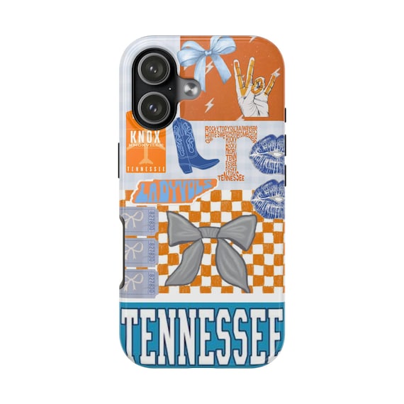 Tennessee Lady Vols Phone Cases - Tough and Stylish, College Gear, College Football, Gifts for Students, Custom Cell Phone Cover