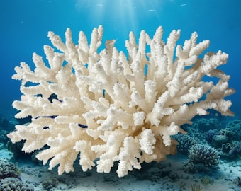 天然の白い珊瑚の木、白い珊瑚礁、水槽の装飾、水槽、珊瑚礁の装飾