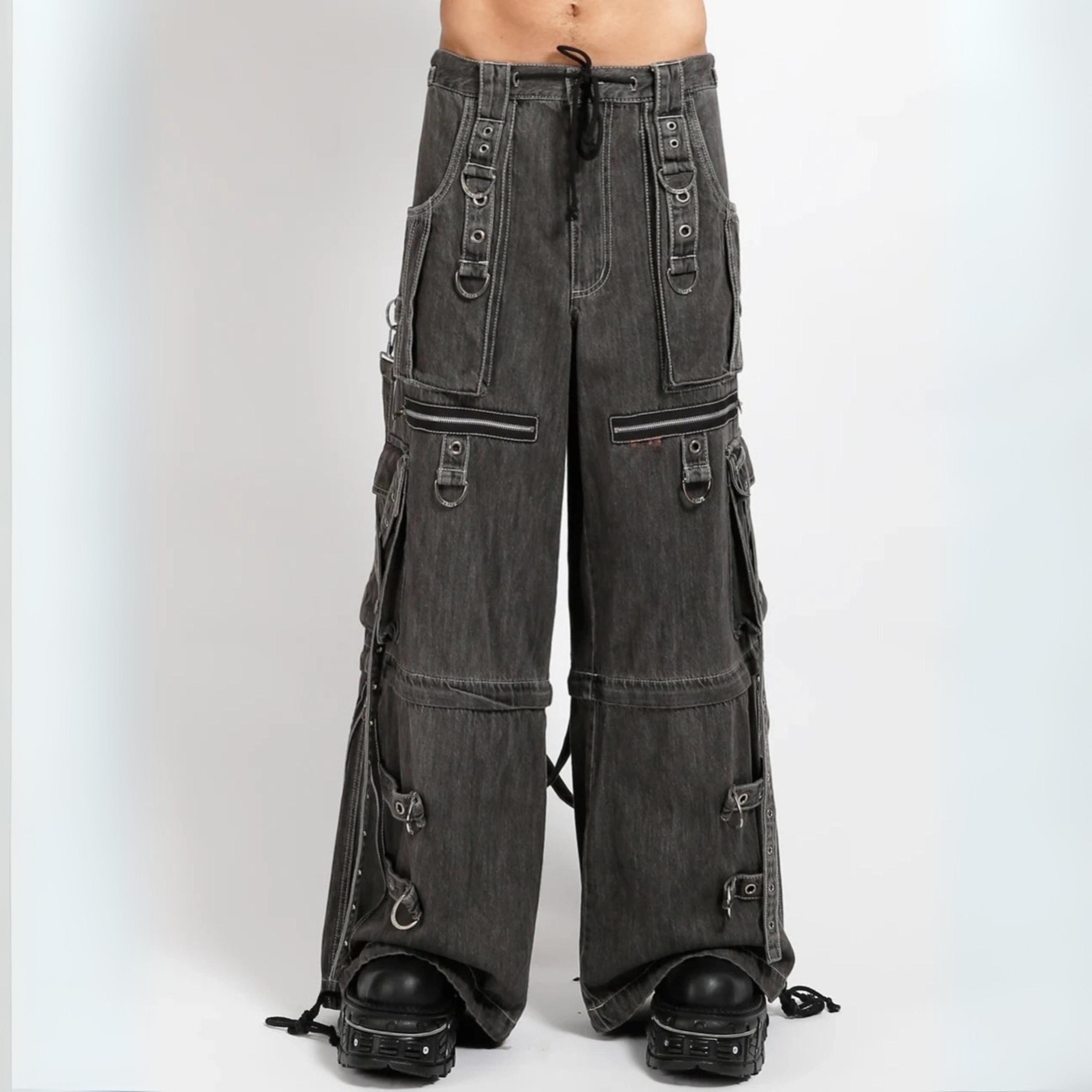 Denim Black Punk Mens Trousers - Etsy Denim Black Punk Mens Trousers - Etsy