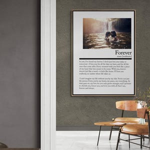 Personalized Partner Definition Print with Custom Photo | Heartfelt Partner Gratitude Gift | Unique Birthday Gift | Digital Download Artwork