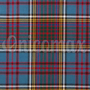 Tartán escocés Anderson - Tela de tartán 100 % acrílico de 473 g - Ancho: 137 cm - Running Yards - Tela para confección de faldas escocesas - Lavable a máquina