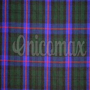 Scottish Armstrong Tartan - Homespun 100% Acrylic 16 oz Tartan Fabric - 54&quot; Width - Running Yards - Kilt Making Fabric - Machine Washable