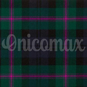Scottish Baird Modern Tartan - Homespun 100% Acrylic 16 oz Tartan Fabric - 54&quot; Width - Running Yards - Kilt Making Fabric - Machine Washable