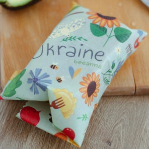 BeesWaxWraps, cucina a zero rifiuti, pellicola senza plastica, regalo sostenibile, carta da regalo, pellicola alimentare riutilizzabile, pellicola alimentare ecologica, regalo ecologico