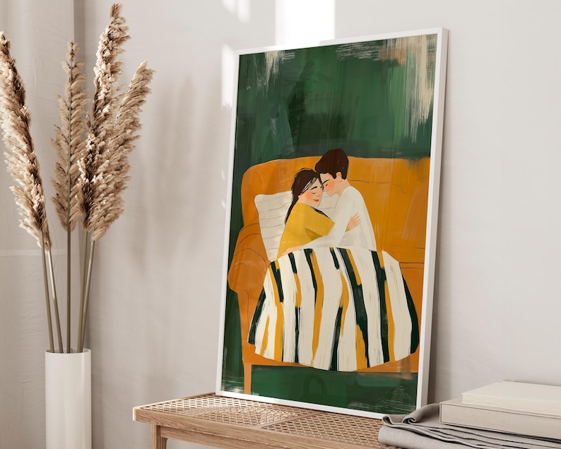 abstract-people-wall-art-romantic-couple-art-intimate-lovers