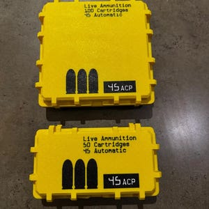 45 ACP Auto Ammo Box 50rd/100rd
