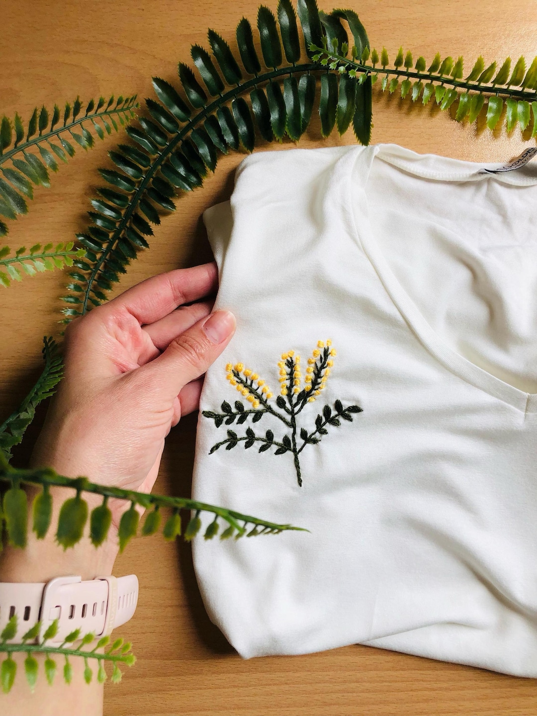 トップス MEDI VINTAGE FLOWER EMBROIDERY SHIRT il_1080xN.2535498366_b93a.jpg